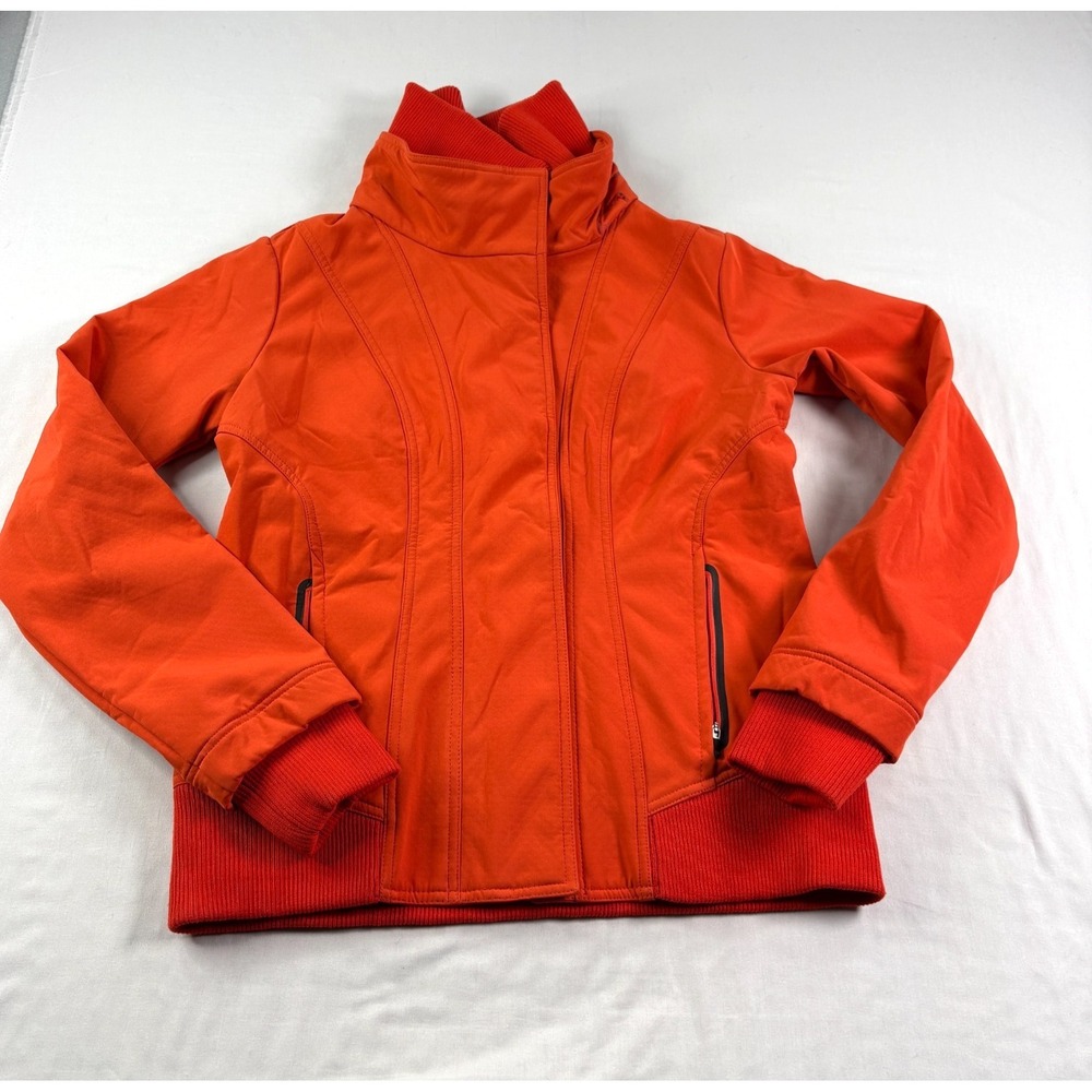 Fox Racing‎ Jacket Womens XL Orange Foxtech Bionic Racing Motocross Casual